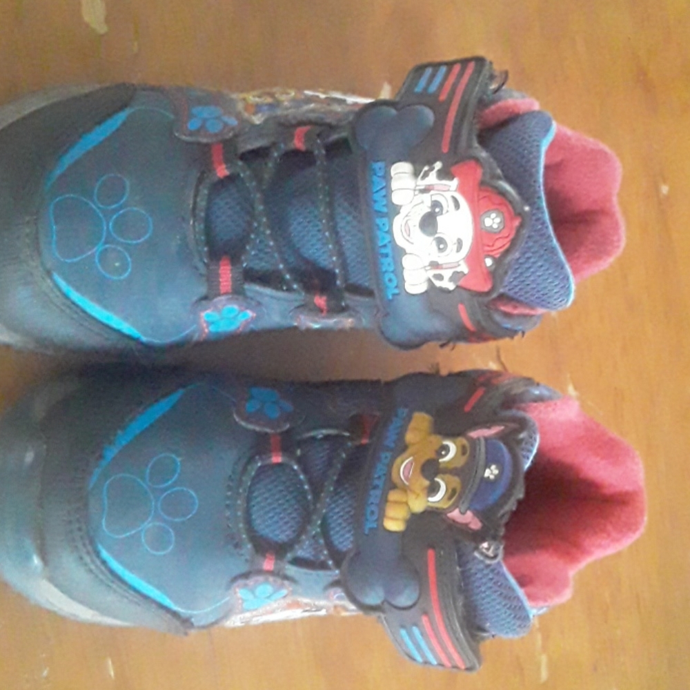 Toddler paw patrol boots
